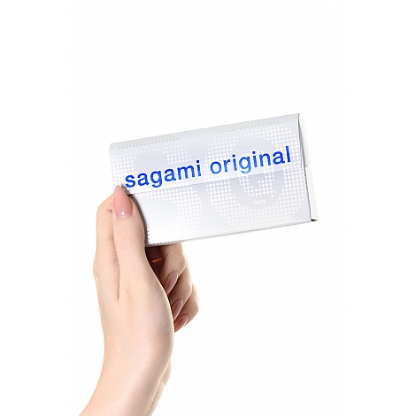 Полиуретановые ультратонкие презервативы Sagami Original Quick 0,02, 6 шт