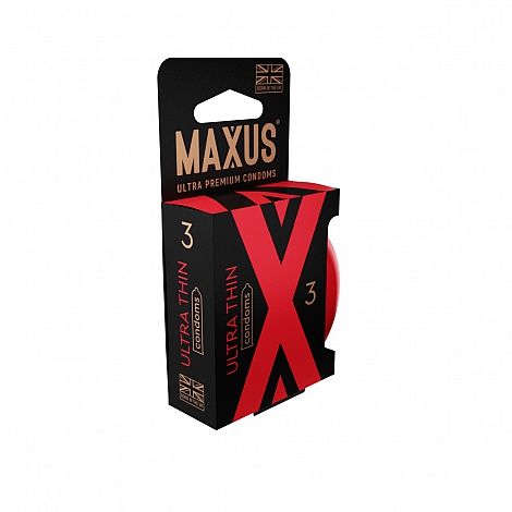 Презервативы ультратонкие Maxus Ultra Thin №3