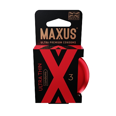 Презервативы ультратонкие Maxus Ultra Thin №3