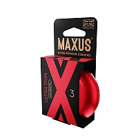 Презервативы ультратонкие Maxus Ultra Thin №3