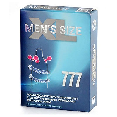 Стимулирующая насадка Mens Size XL 777