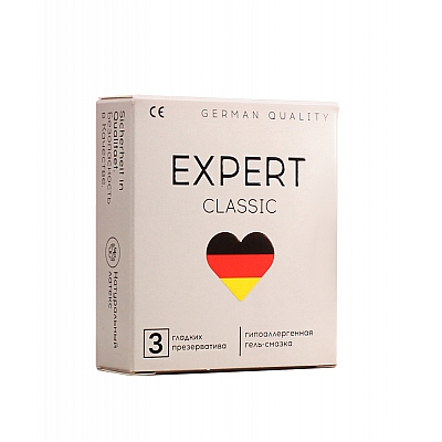 Презервативы классические Expert Classic, 3 шт