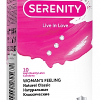 Презервативы ультратонкие Serenity Woman`s Feeling, 10 шт
