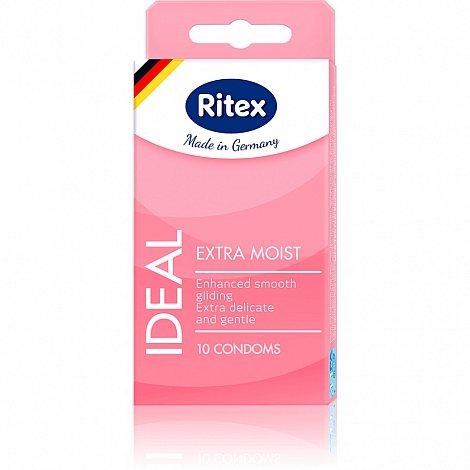 Презервативы с увеличенным количеством смазки Ritex Ideal, 10 шт