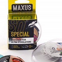Презервативы точечно-ребристые MAXUS AIR Special №3 п/к