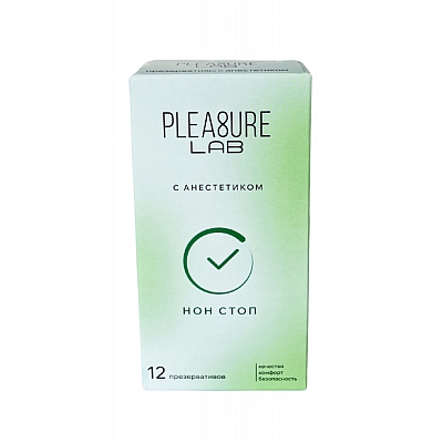Презервативы с анестетиком Pleasure Lab, 12 шт