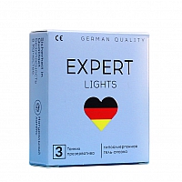 Презервативы ультратонкие Expert Lights, 3 шт