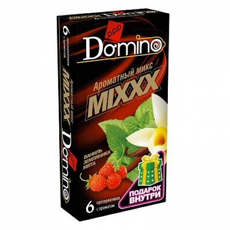 Презервативы Domino Classics Ароматный Микс №6, 6 шт