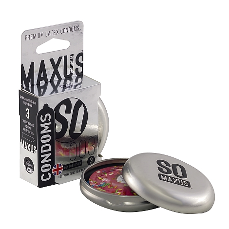 Презервативы экстремально тонкие Maxus So 003 №3