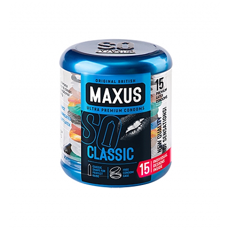 Презервативы классические Maxus So Classic №15