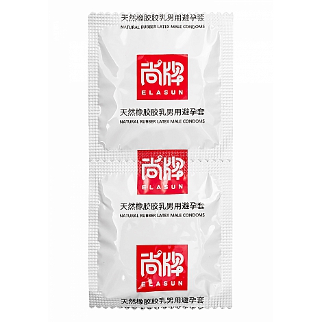 Ультратонкие презервативы с ребрами и точками Elasu G-Spot Stimulation, 10 шт.