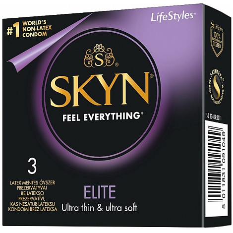 Презервативы SKYN Elite, 3 шт