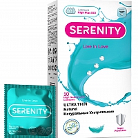Презервативы ультратонкие Serenity Ultra Thin, 10 шт