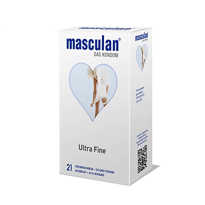 Презервативы особо тонкие Masculan Ultra Fine 2, 21 шт