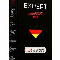 Презервативы микс Expert Surprise Mix, 12+3 шт