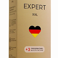 Презервативы увеличенного размера Expert XXL, 12+3 шт