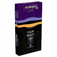 Презервативы цветные Domino Classic Colour Beauty, 6 шт