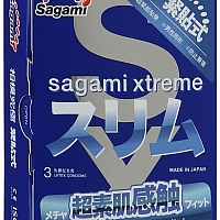 Презерватив супер облегающие Sagami Xtreme Feel Fit 0.06, 3 шт