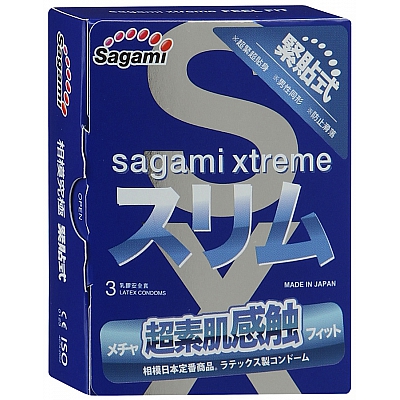 Презерватив супер облегающие Sagami Xtreme Feel Fit 0.06, 3 шт