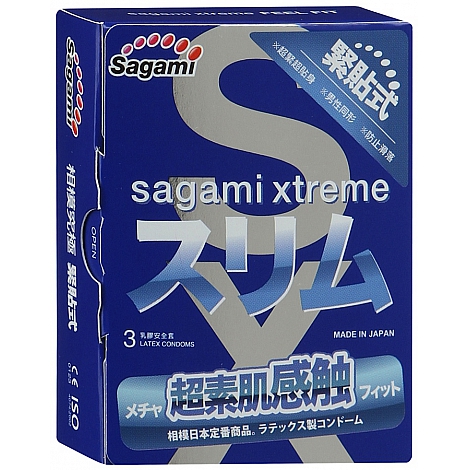 Презерватив супер облегающие Sagami Xtreme Feel Fit 0.06, 3 шт