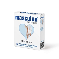 Презервативы особо тонкие Masculan Ultra Fine 2, 3 шт