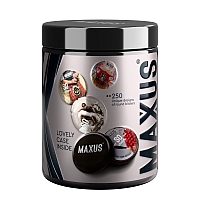 Презервативы с железным кейсом черные утолщенные MAXUS Extra Strong, 15 шт