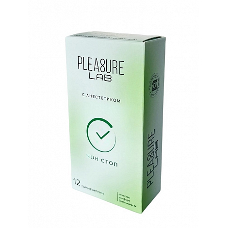 Презервативы с анестетиком Pleasure Lab, 12 шт