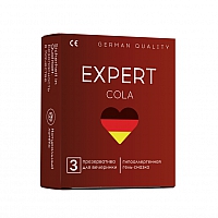 Презервативы с ароматом колы Expert Cola, 3 шт