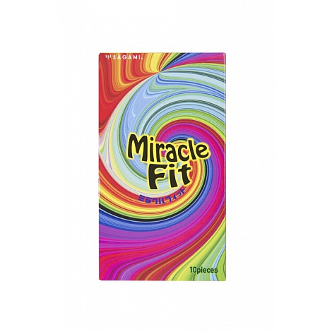 Презервативы Sagami Miracle Fit облегающие 10 шт.