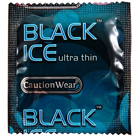 Презервативы ультратонкие Serenity Black Ice, 3 шт