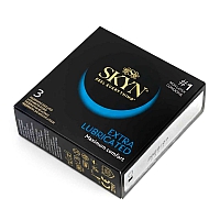 Презервативы SKYN Extra Lubricated, 3 шт