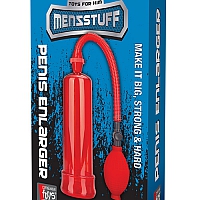 Вакуумная помпа для мужчин MenzStuff Penis Enlarger Red