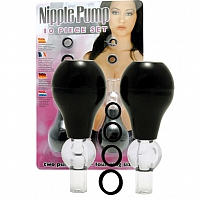 Помпа для сосков с восемью кольцами различного диаметра Nipple Pump