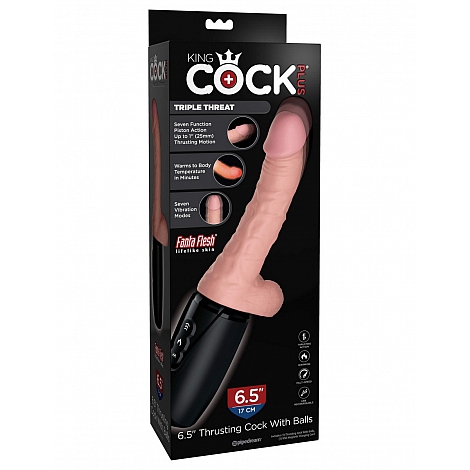 Компактная секс-машина King Cock Plus 6.5