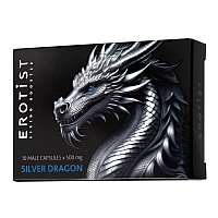 Капсулы Erotist Silver Dragon для мужчин, для усиления эрекции, 10 капсул