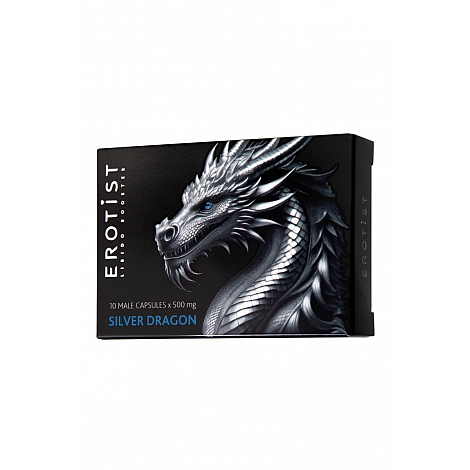 Капсулы Erotist Silver Dragon для мужчин, для усиления эрекции, 10 капсул