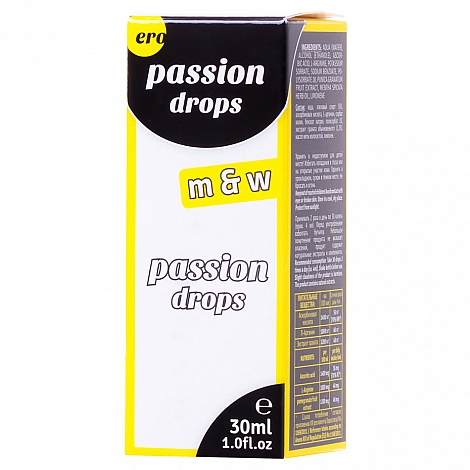 Капли для мужчин и женщин Passion Drops, 30 мл