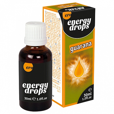 Возбуждающие капли для двоих Hot Energy Drops Taurin & Guarana, 30 мл