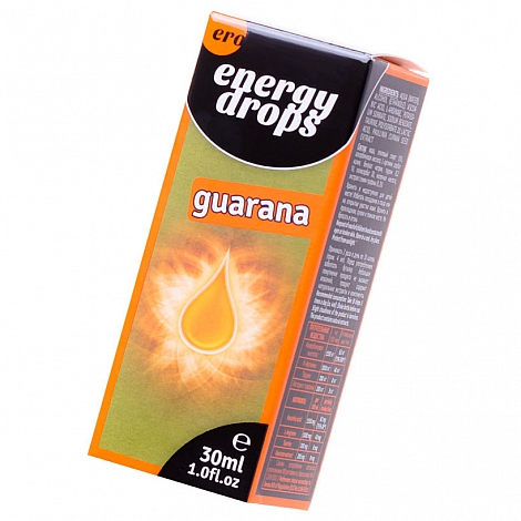Возбуждающие капли для двоих Hot Energy Drops Taurin & Guarana, 30 мл