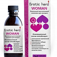 Женский биогенный концентрат для усиления эрекции "Erotic Hard" Woman, 250 мл