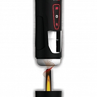 Мастурбатор с вибрацией PDX Elite Milk Me Hotter - Black Pipedream