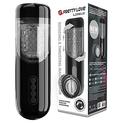 Мастурбатор с ротацией и аудио Lorelei