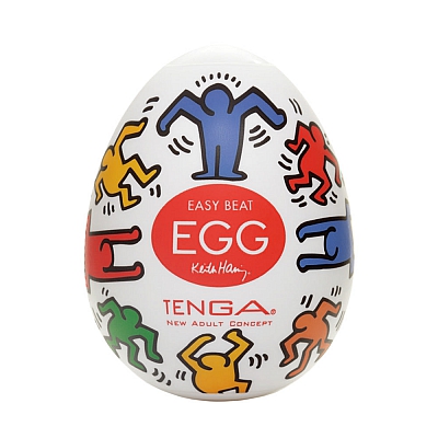 Мастурбатор Tenga Egg Keith Haring Egg Dance