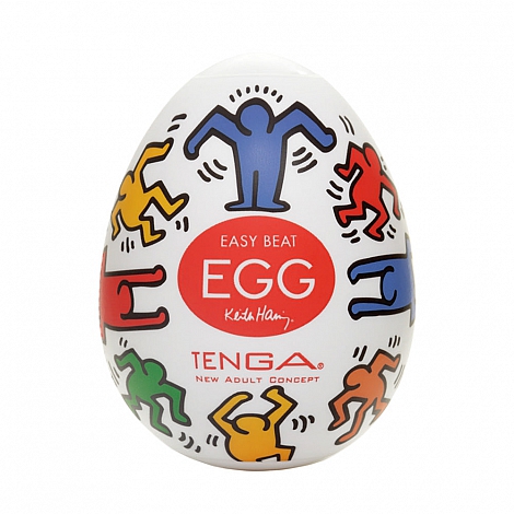 Мастурбатор Tenga Egg Keith Haring Egg Dance
