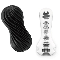 Мастурбатор Tenga Flex Silky Black