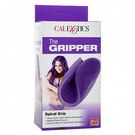 Рельефный мастурбатор The Gripper Spiral Grip