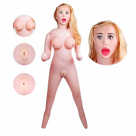 Секс-кукла с вибрацией "Синди", 150 см