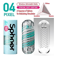 Мастурбатор Tenga Spinner 04 Pixel Special Soft