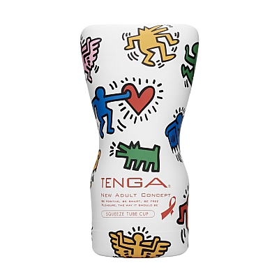 Мастурбатор Keith Haring Soft Case Cup Tenga