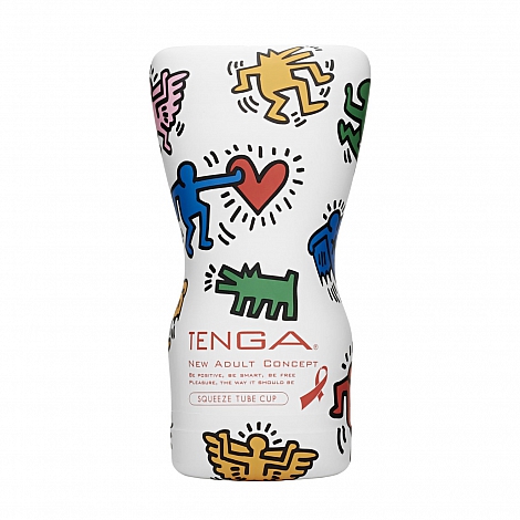 Мастурбатор Keith Haring Soft Case Cup Tenga